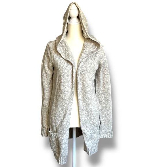 Eddie Bauer Lounge Cotton Blend Hoodie Cardigan With Pockets Extra Small - Picture 1 of 9